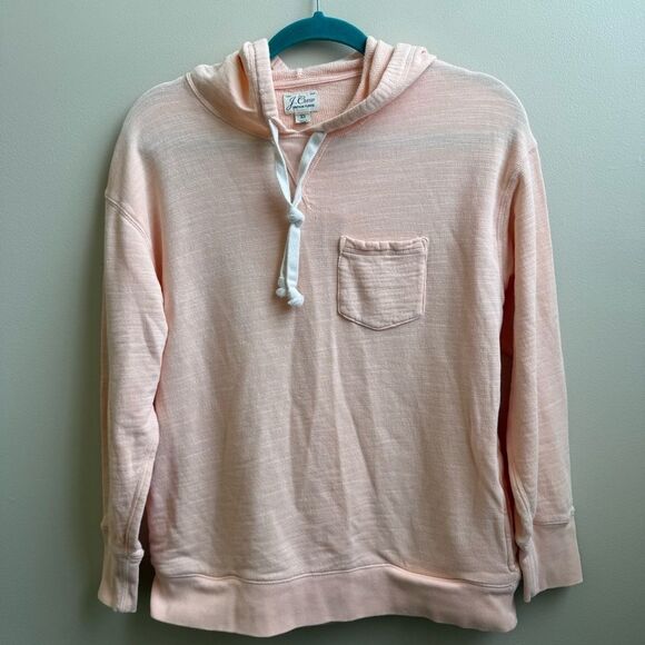 J. Crew Tops - J.Crew Vintage cotton terry relaxed hoodie Size XS